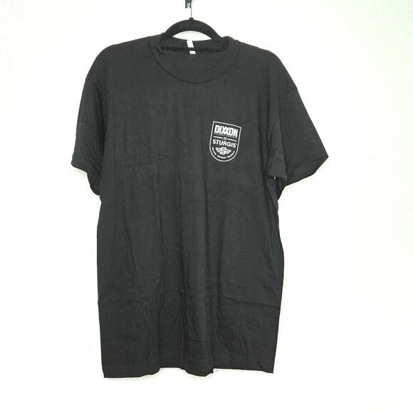 Dixxon Flannel Co. Ride Roar Rally Badge Crewneck T-shirt Size L NWT Sturgis - Picture 1 of 5